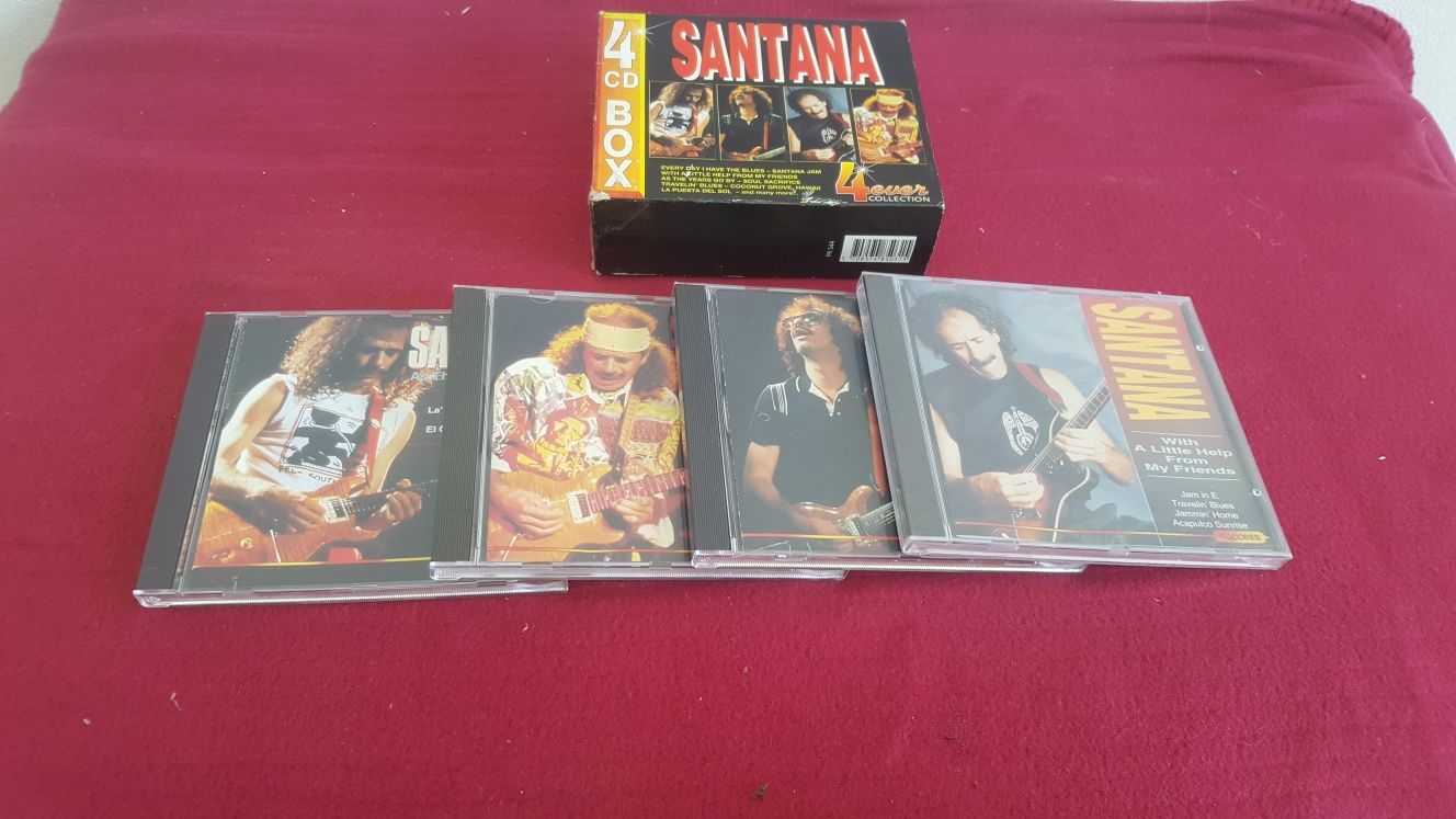 CDs Santana 4CDs BOX
