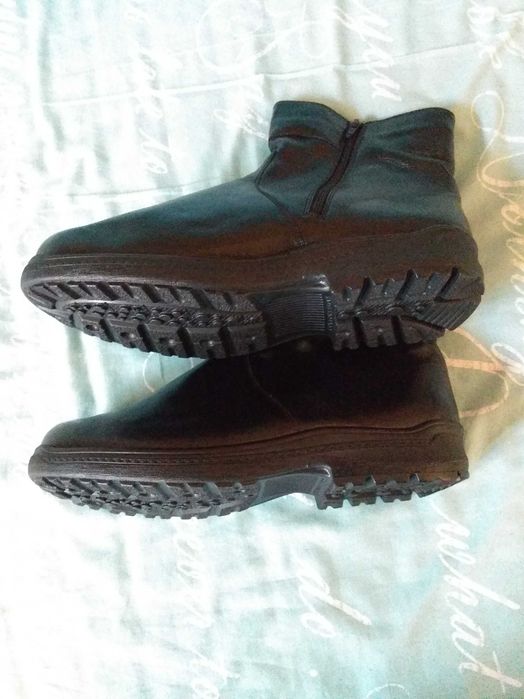 Мужские кожаные сапоги