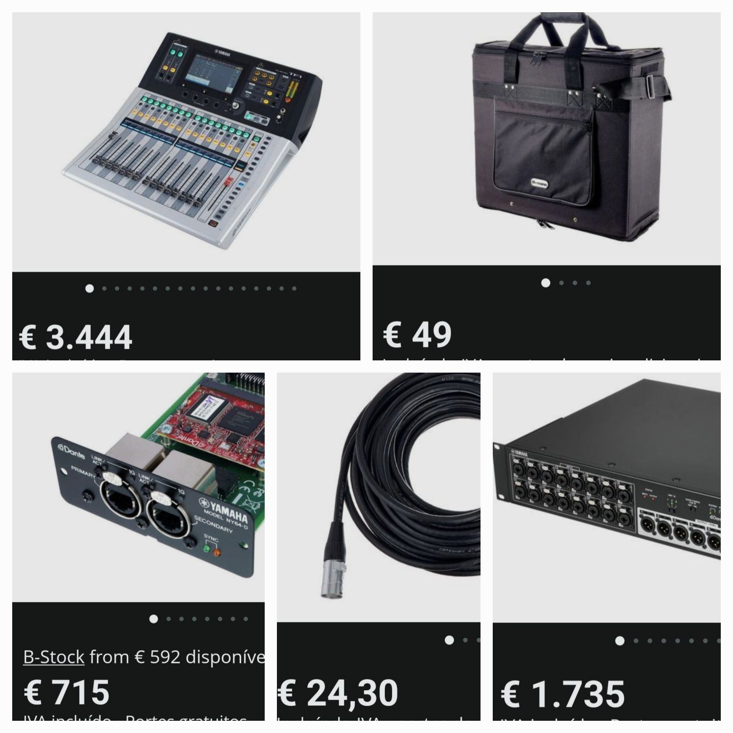 Kit YAMAHA TF1 - Completo e Portatil