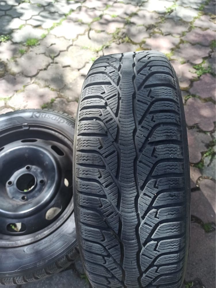 Kleber Krisalp HP2 185/60R15 opony zimowe felgi stalowe 4 szt. komplet