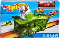 Tor samochodowy City Blaze Garaż Duchów Hot Wheels FJN38