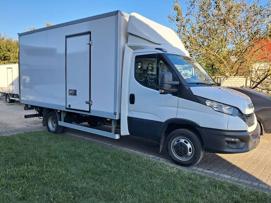 Iveco 50C16  KONTENER+WINDA 1TONA SALON POLSKA 8-palet  3,0 160KM  8-palet Winda 1000kg  Salon Polska