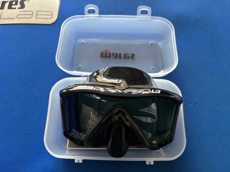 Maska do nurkowania Mares i3 czarny silikon