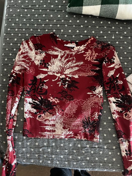 Blusa de manga comprida