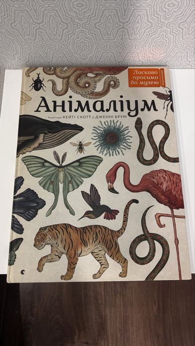 Книга Анімаліум. Кейті Скотт і Дженні Брум