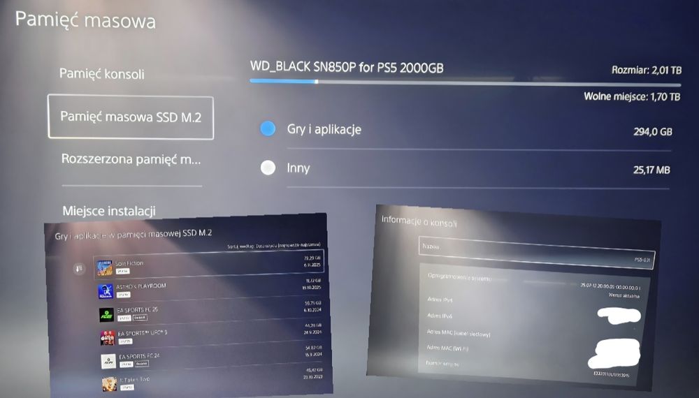 Konsola PlayStation 5 CFI-1216A Pamięć 2 TB ! Pad z efektem Halla