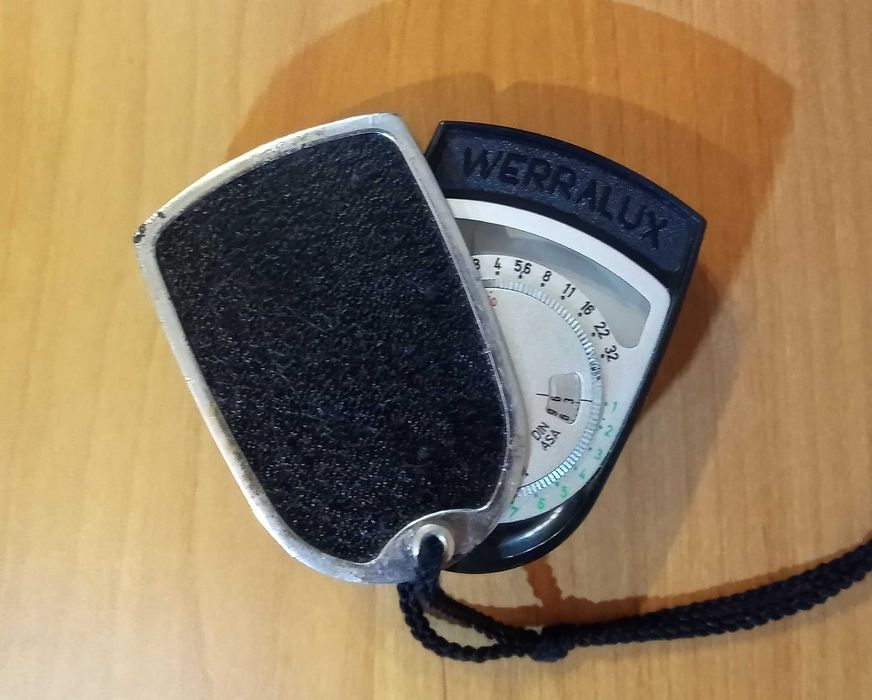 Фотоэкспонометер Werralux. ГДР