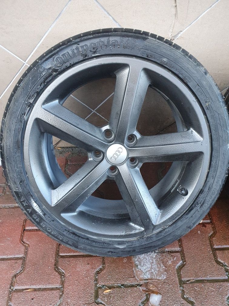 Oryginalne Felgi Koła 18" Audi A6 A4 5x112 Et43+245.40.18