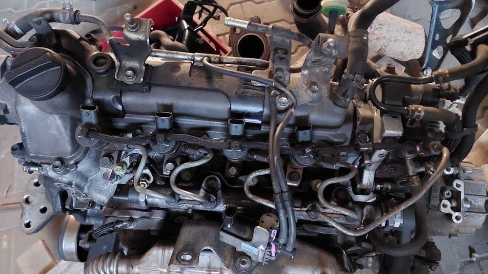 Silnik yaris 2, 1,4 d4d, 2008r, 1N-P72L, kompletny ze skrzynią biegów