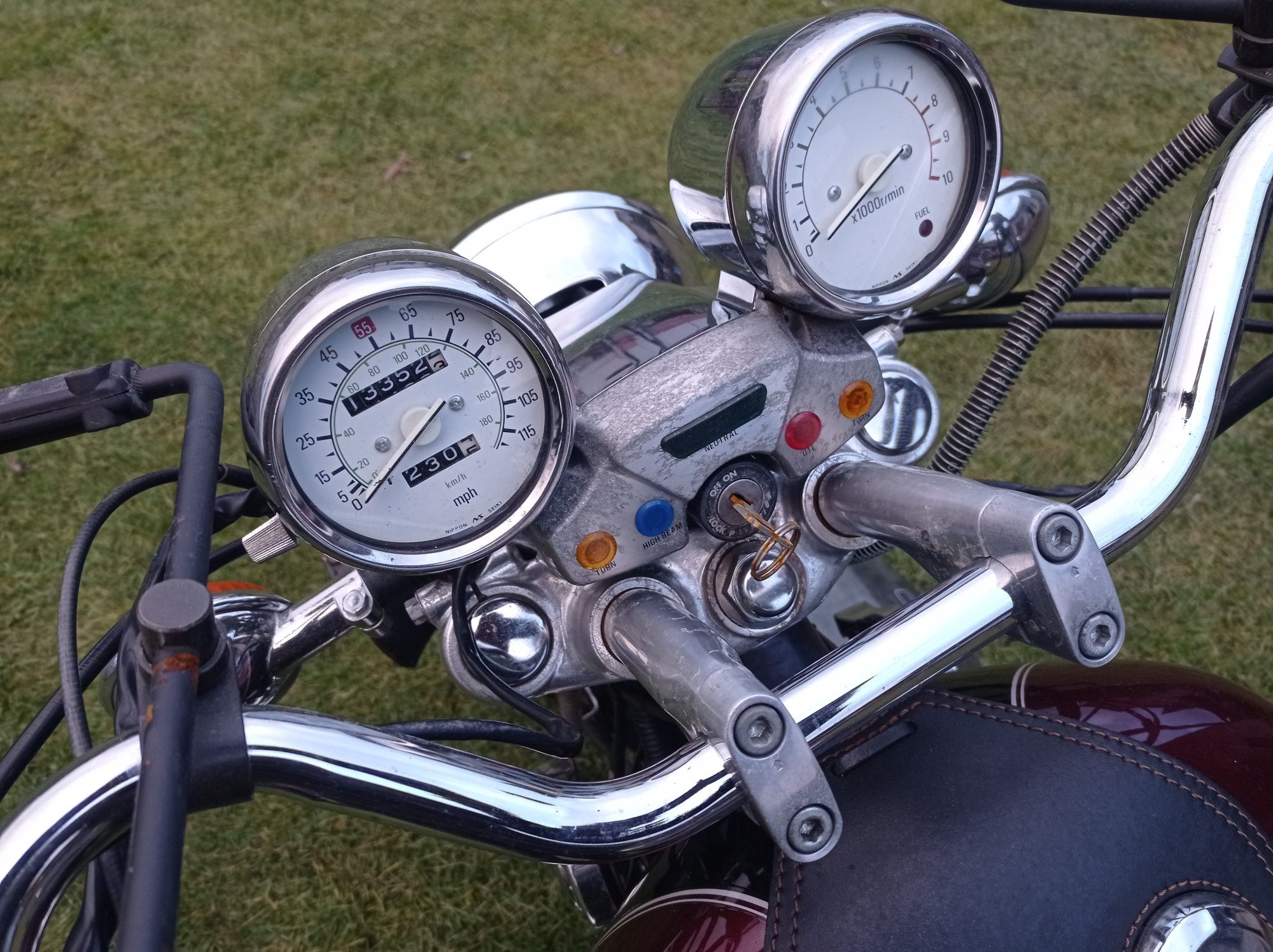 Yamaha xv750 Virago 3al zegary silnik części sprzęgło dekiel stator