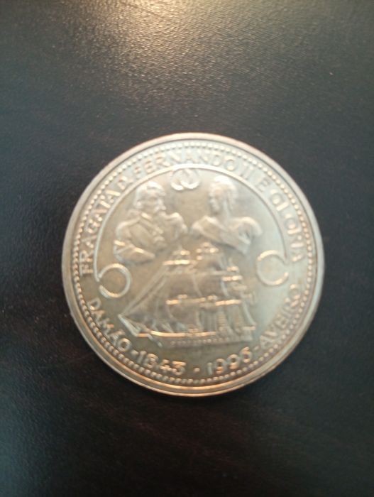 1000 escudos - D Fernando II - Glória	- Portugal - 1996 - KM:696 Prata