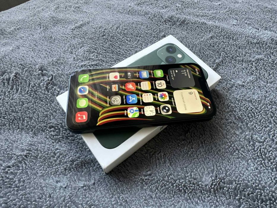 *Ładny iPhone 13 128 GB* Nowa Bateria - 100% Kondycja