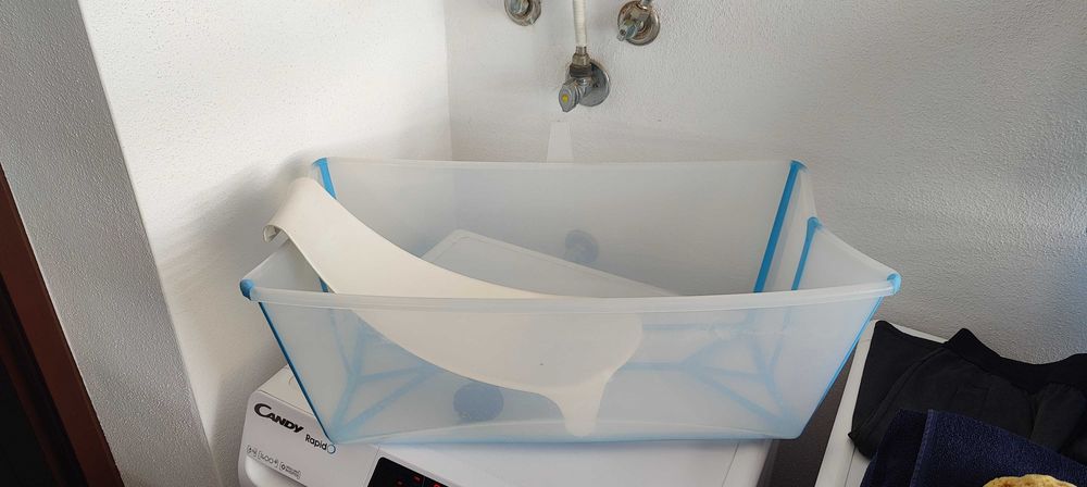 Banheira dobrável para bebe / Foldable baby bath