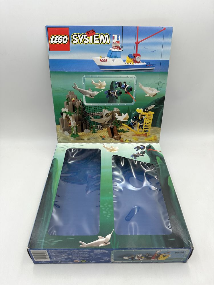 Lego 6558 Divers Shark Cage Cove BOX