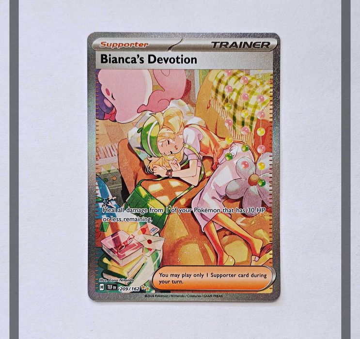 Bianca's Devotion 209/162 TEF Pokemon ENG-NM
