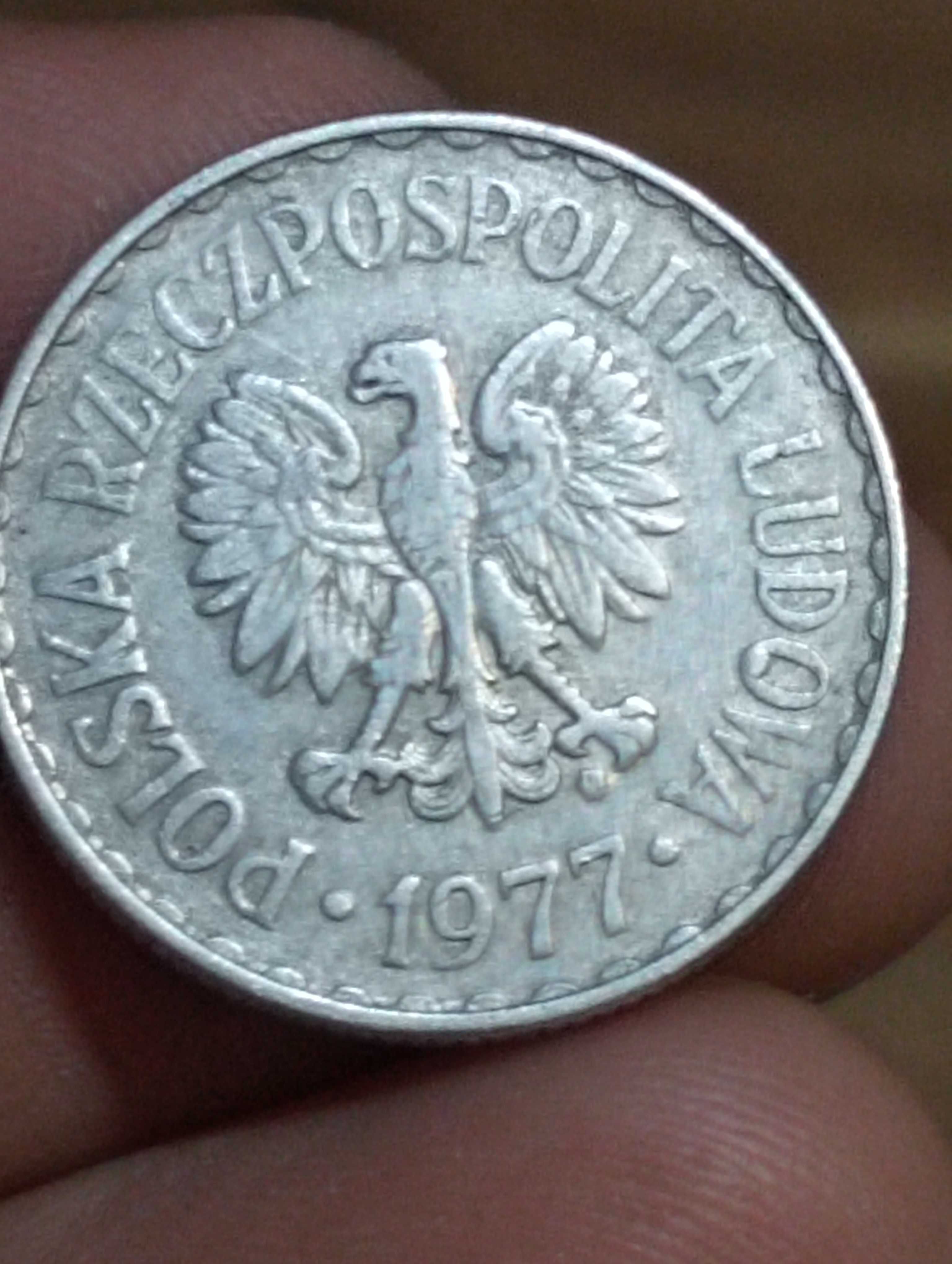 Sprzedam monetę 1 zloty 1977 r