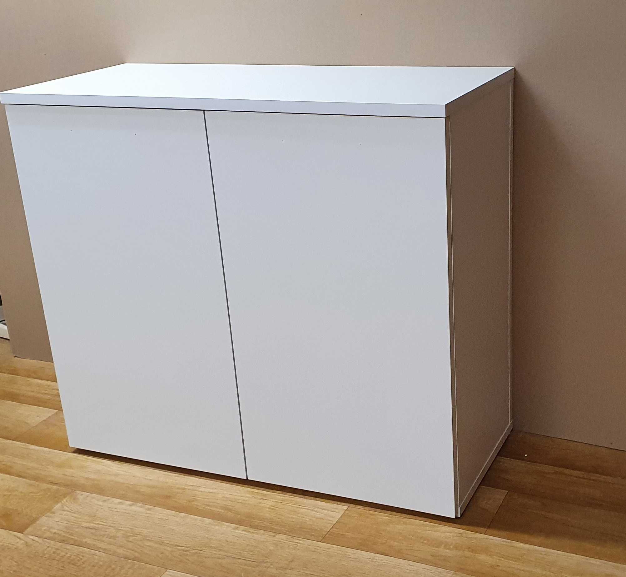 Szafka pod akwarium 80x40x70cm biały laminat KLIK