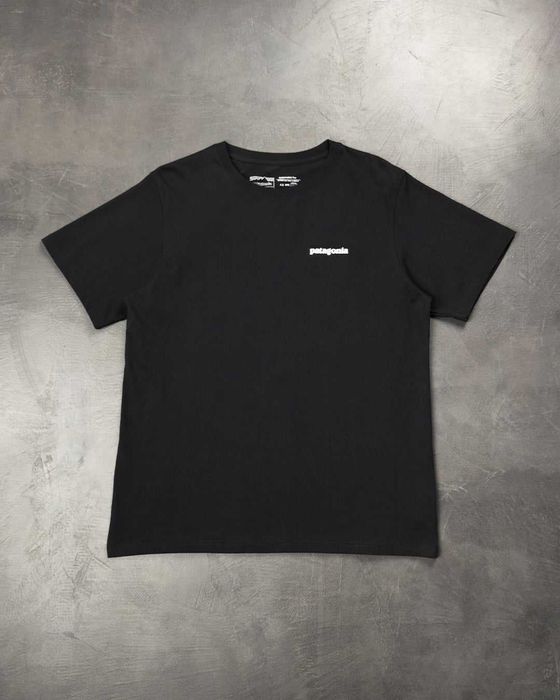 Футболка Patagonia P-6 Logo Responsibili T-Shirt Black