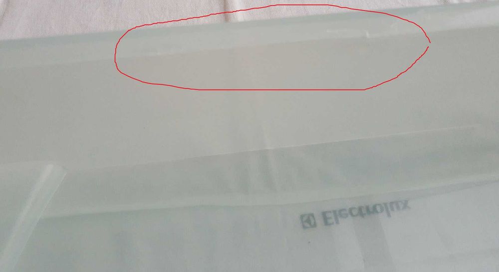 Nakładka dolna półka drzwiowa na drzwi lodówki - Electrolux ERB 3441