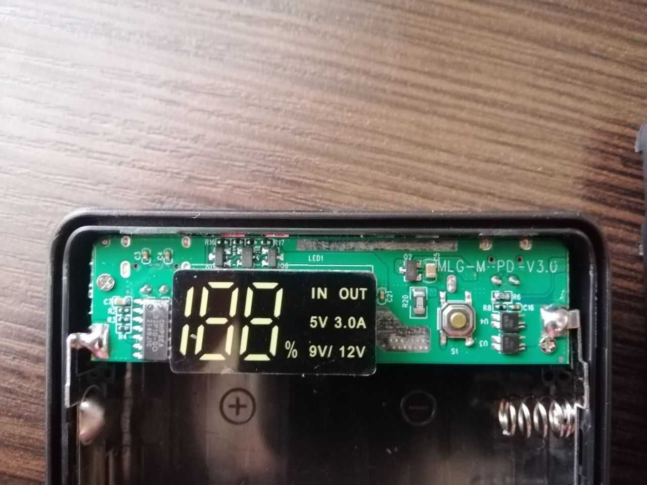 Корпус Повербанка 8*18650 18W Новий! Швидка Зарядка!
