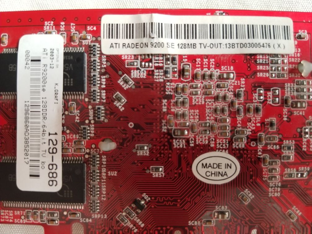 Karta Graficzna ATI Radeon 9200, 128MB