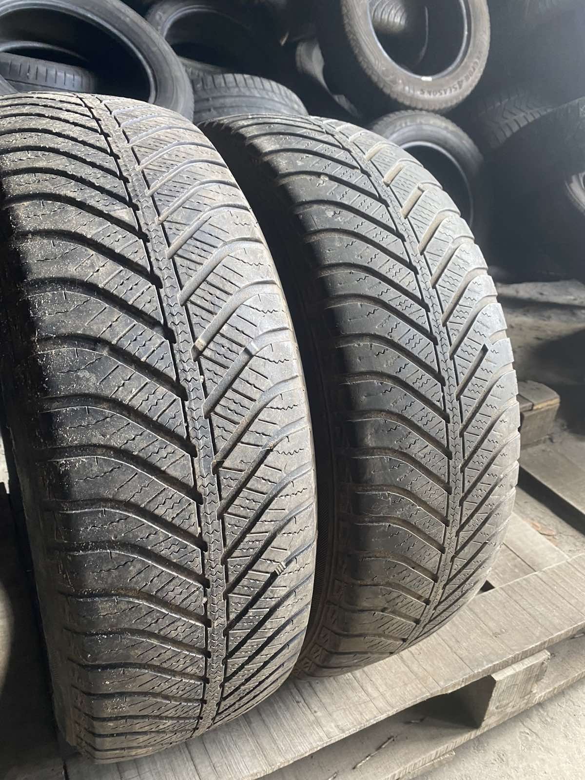 195.60.16с GoodYear 4шт БУ склад шины резина из Европы всесезон цешка