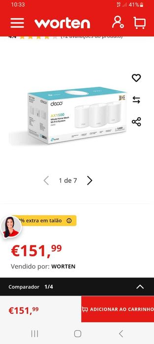 Sistema Mesh TP-LINK Deco X10 (3-Pack)
