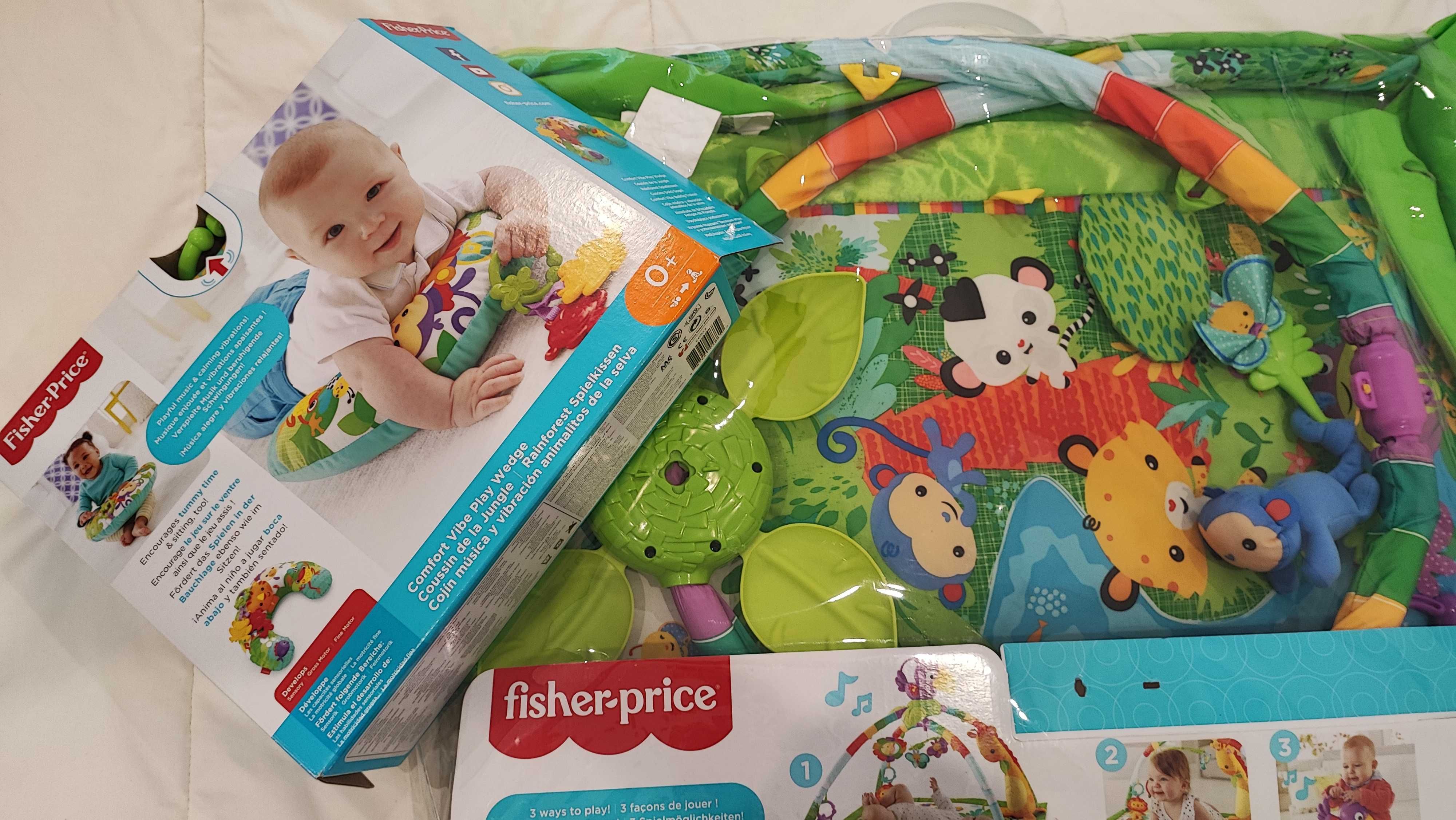 Tapete de Atividades FISHER PRICE Rainforest Music & Lights Deluxe