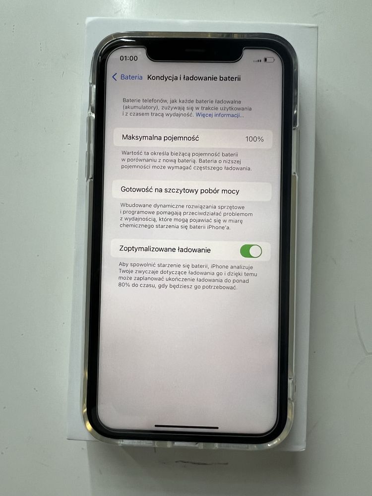 iPhone 11 Bez Blokad, Bateria 100%