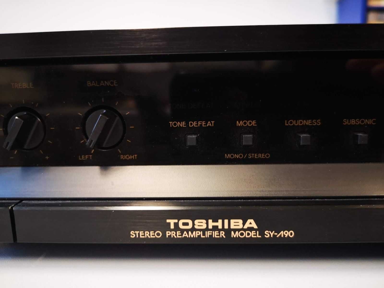 Toshiba SY-λ 90 UNIKAT analogowy przedwzmacniacz po serwisie TOP!