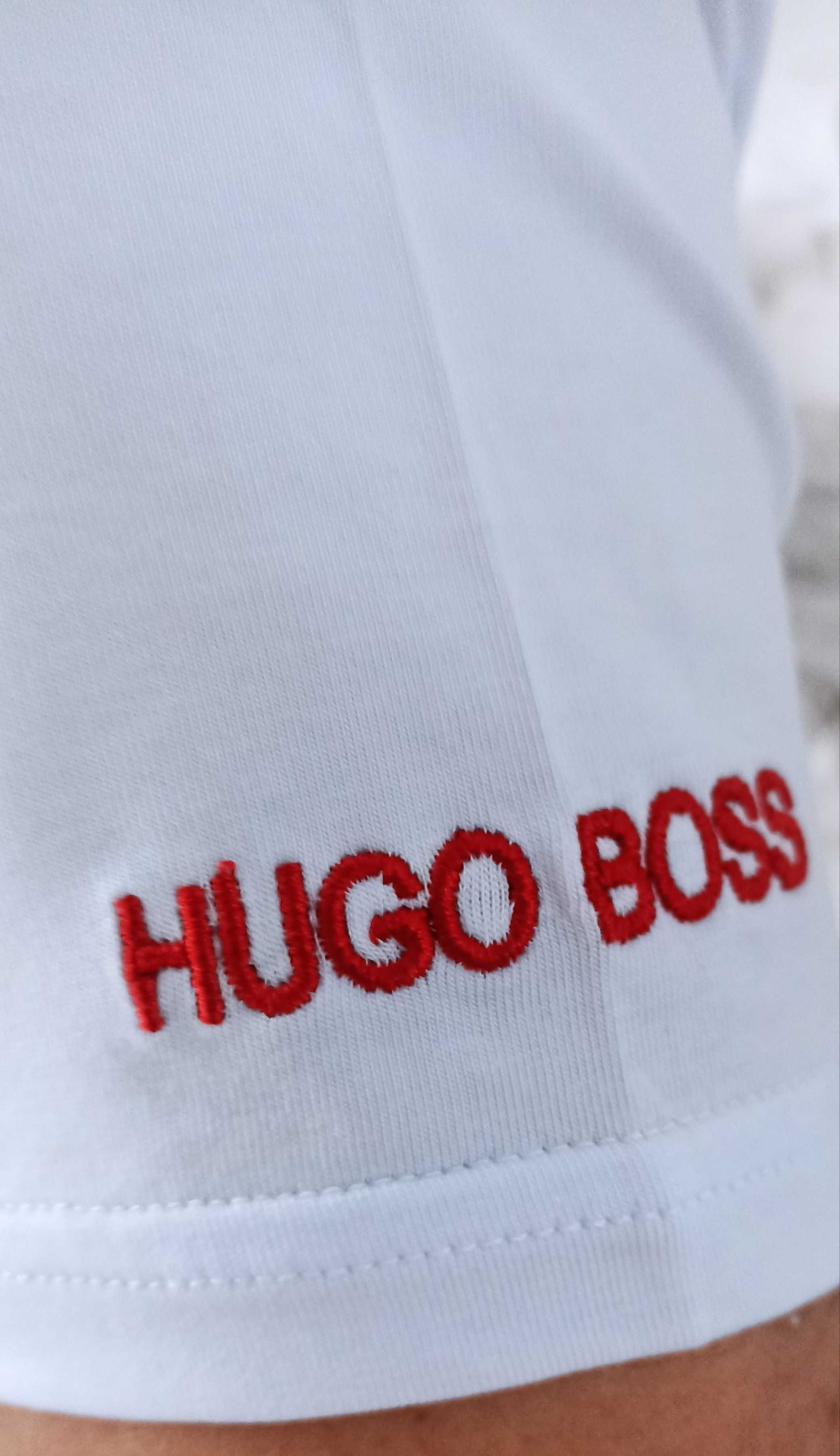 Hugo Boss T-SHIRT koszulka biała r,L,XL,XXL