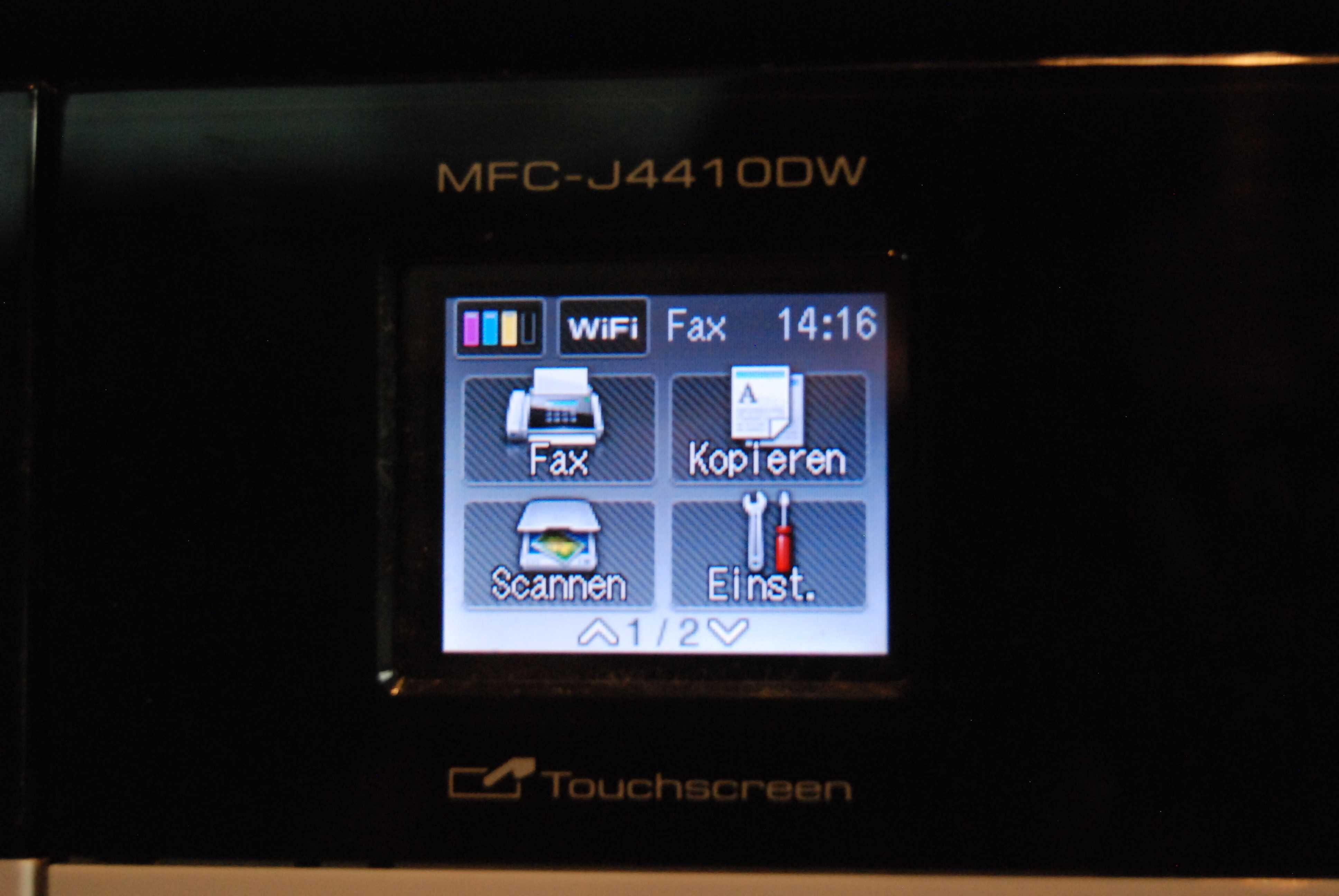 Drukarka wielofunkcyjna atramentowa (kolor) Brother MFC-J4410DW.