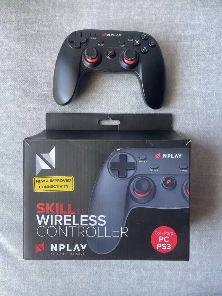 Comando NPLAY Skill 8.1 (Wireless - PC e PS3)