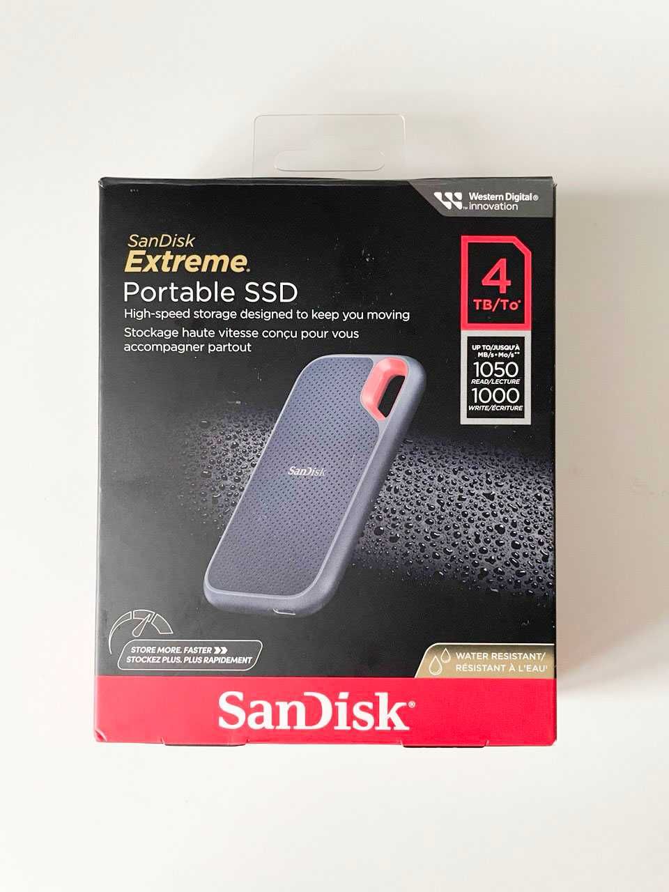 Внешний SSD диск SanDisk Extreme Portable v2 4tb usb 3.2