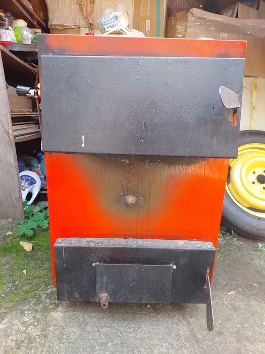 Котёл дровяной, б/у