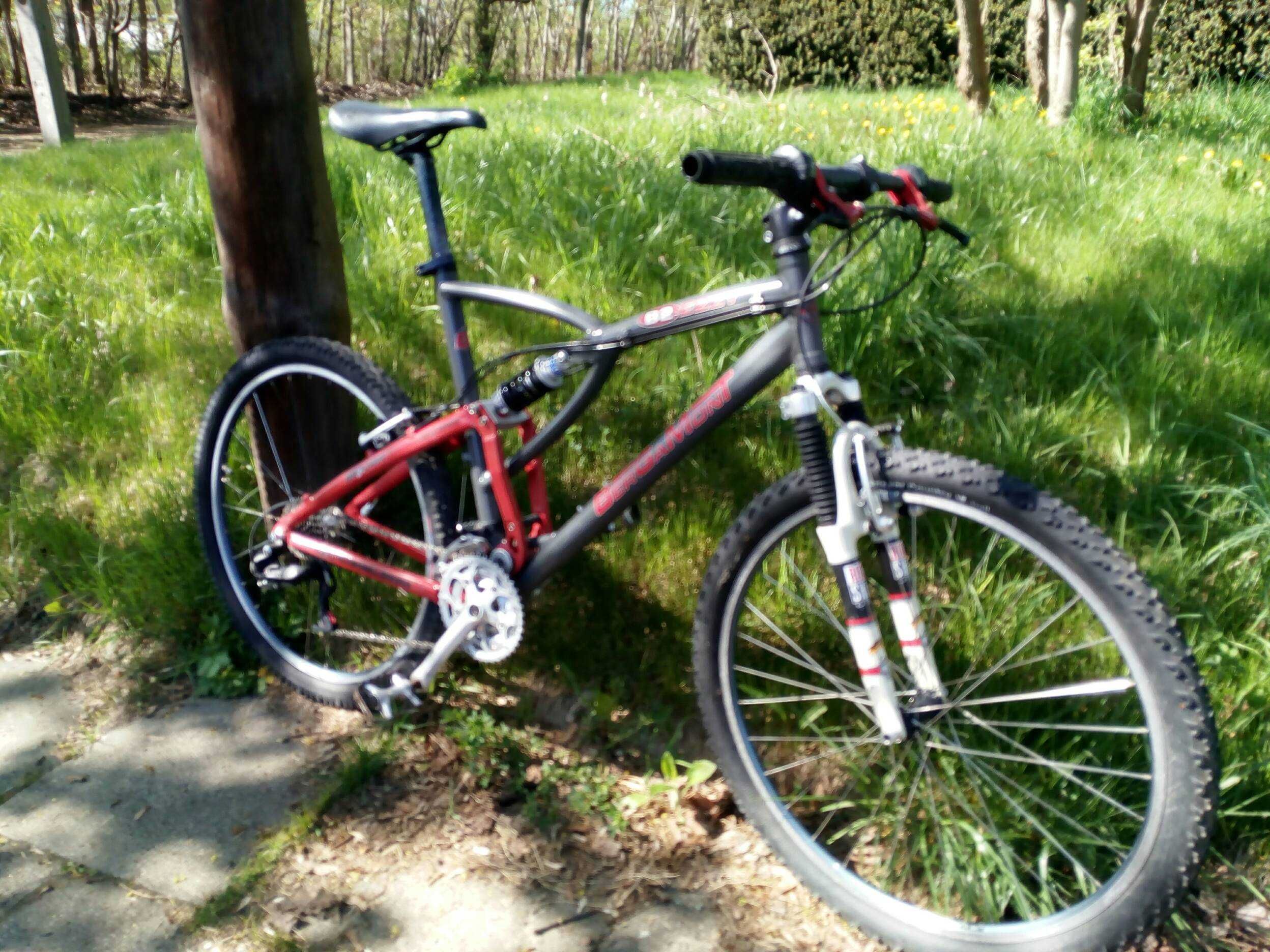 rower dh MTB full 26" Bergamont downhill Deore, RockShox gwarancja