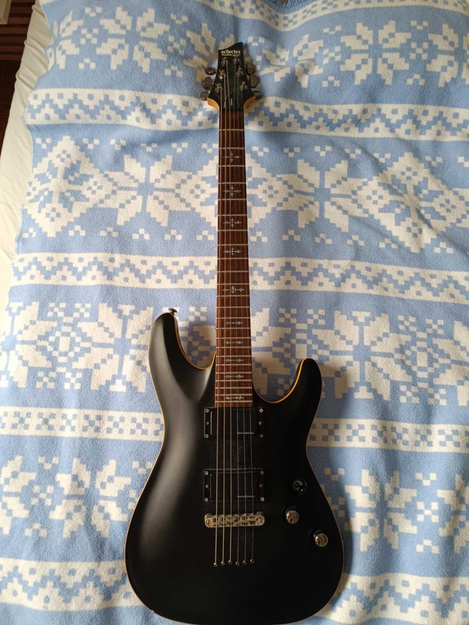 Schecter Demon 6 Black Satin