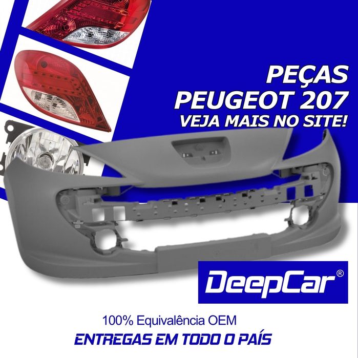 Peças Peugeot 207 | Para-choques, Farol, farolim, grelha | Desde €7