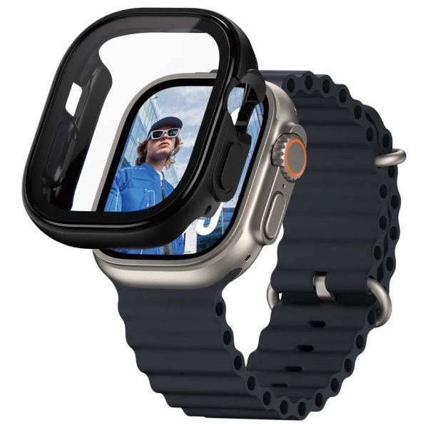 PanzerGlass Snappie Full Body Apple      Watch Ultra 2 Czarny/Black