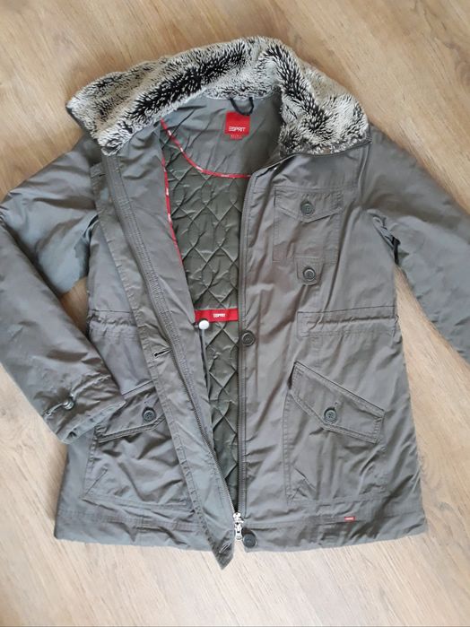 50;L Esprit куртка жіноча парка женская бу хаккі фірмова