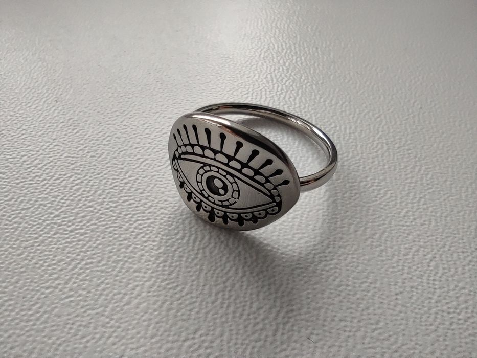 (8 9) 18 19 мм Новий перстень нержавіюча сталь око на вибір

Н