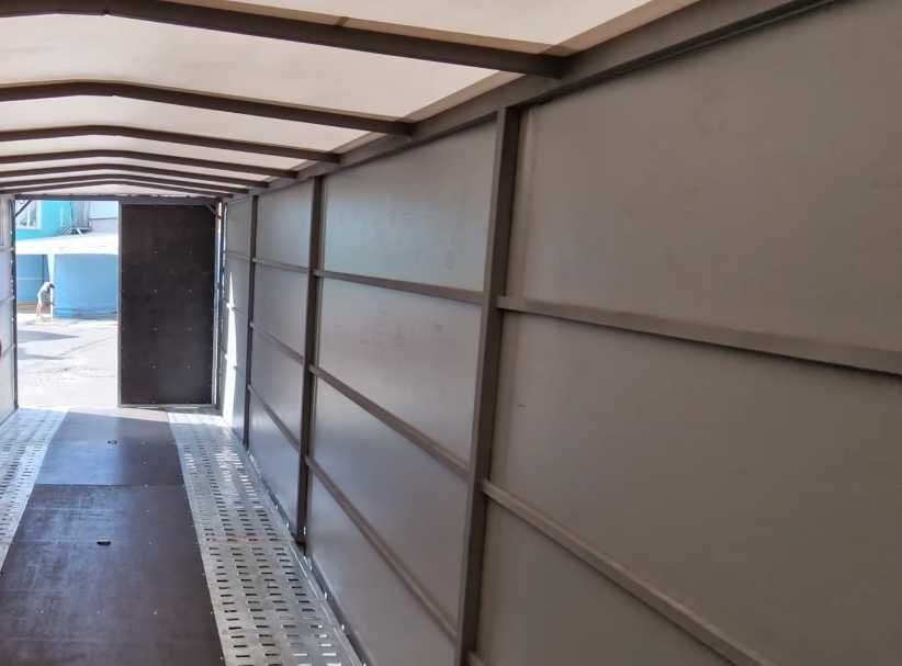 Причеп, лафет з високим каркасом 8000*2100*2000 лавета на дві осі