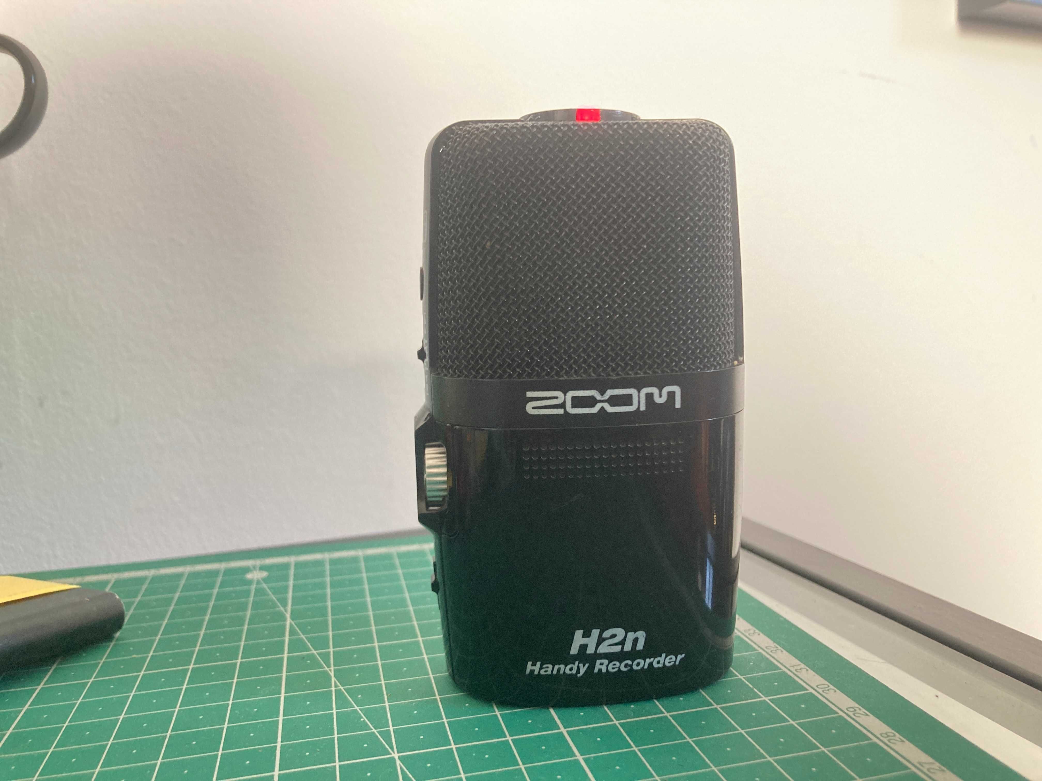 Gravador Audio ZOOM H2N com cartão SD  e bolsa de transporte