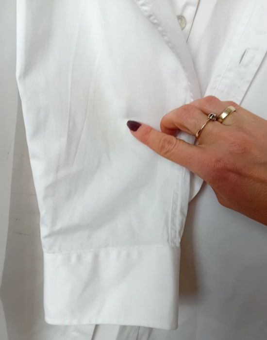 #Vistula koszula biała długi rękaw XL