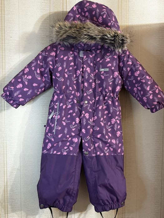 Продам зимовий комбінезон Lenne на дівчинку 80+6р