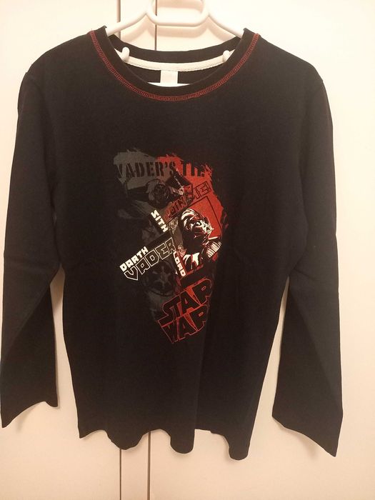 Tshirt manga comprida Star Wars 10 anos