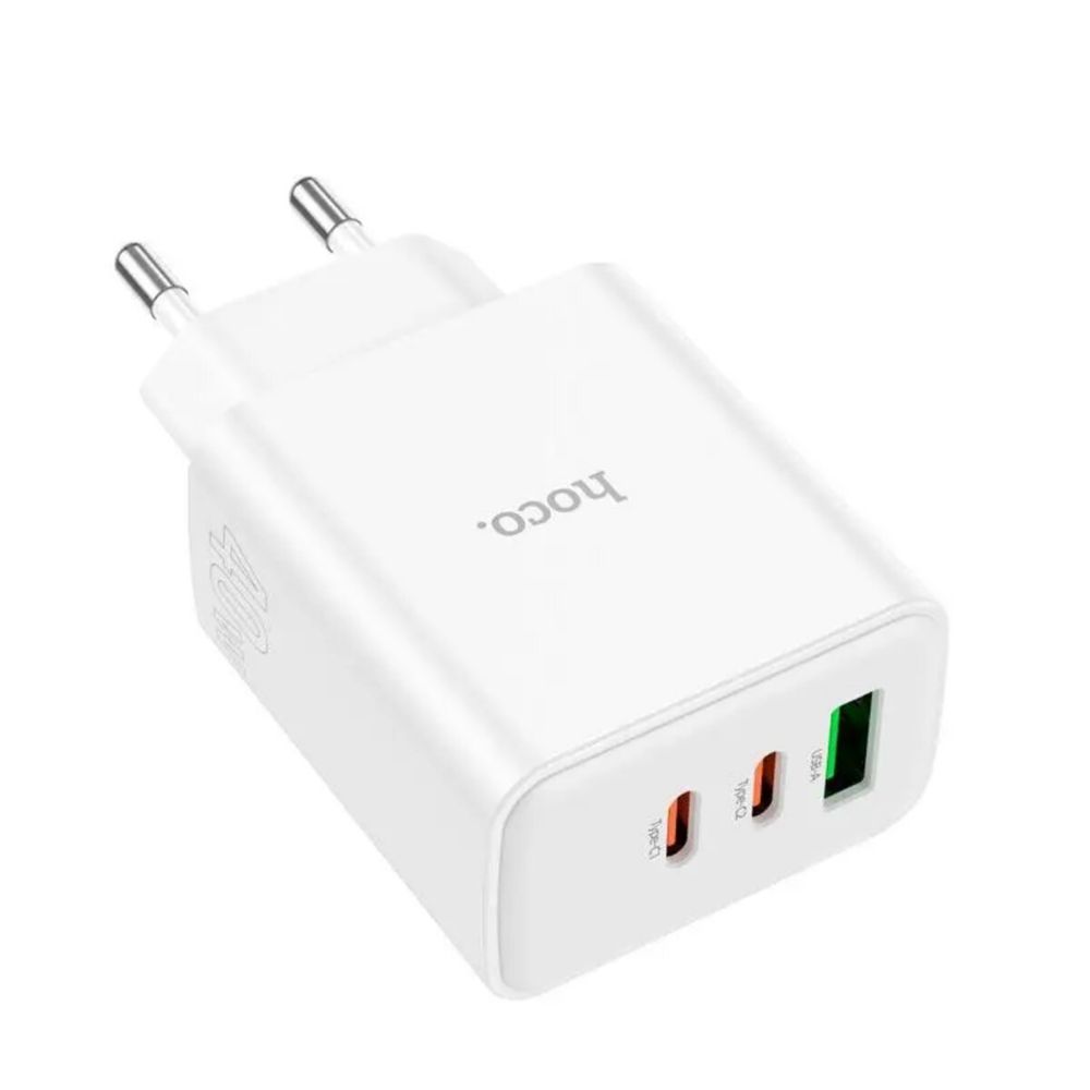Зарядний Пристрій Hoco C126A / 40W / 1USB + 2USB-C