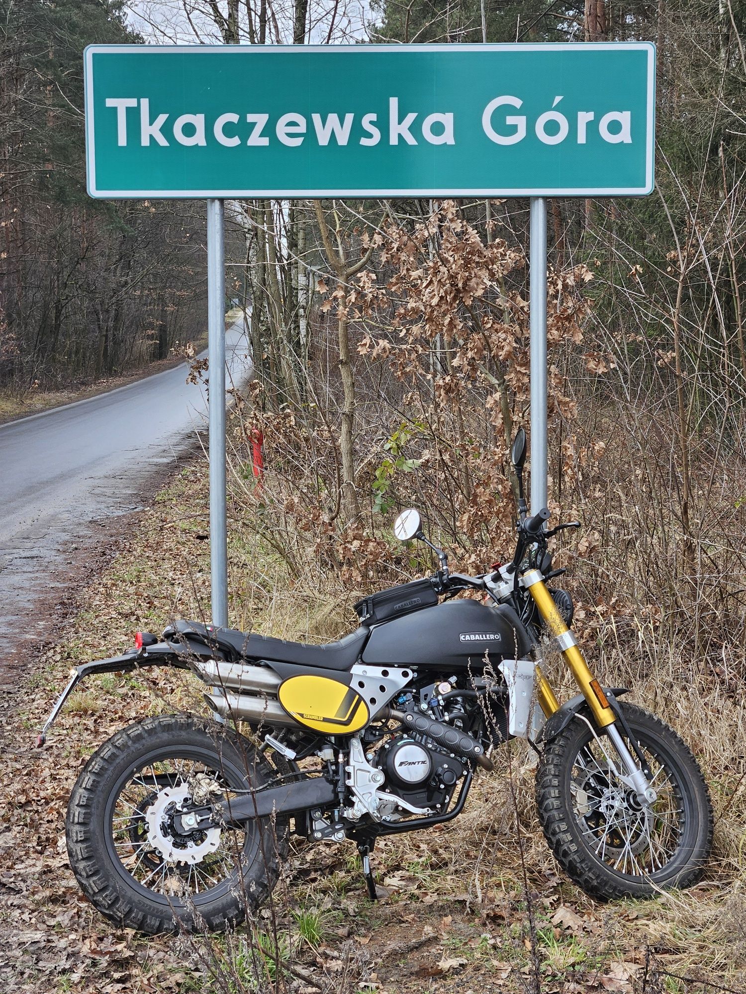 Fantic caballero scrambler 125ccm 2024
