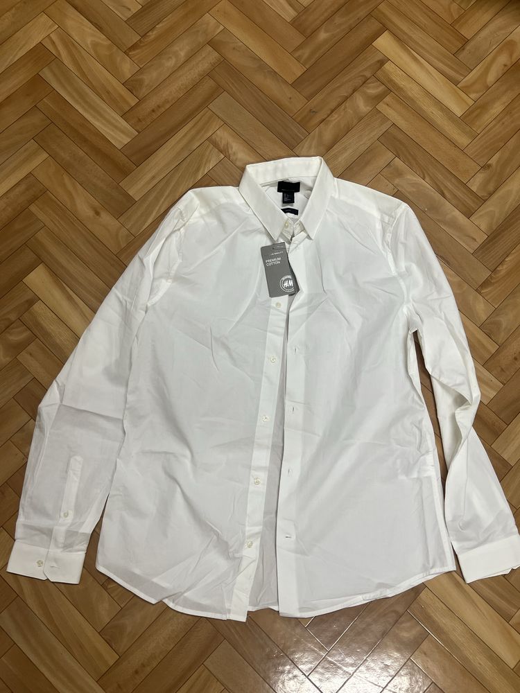 Сорочка H&M premium cotton L