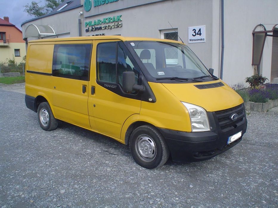 Ford TRANSIT  2,2 TDCI brygadówka 6 osobowa!!